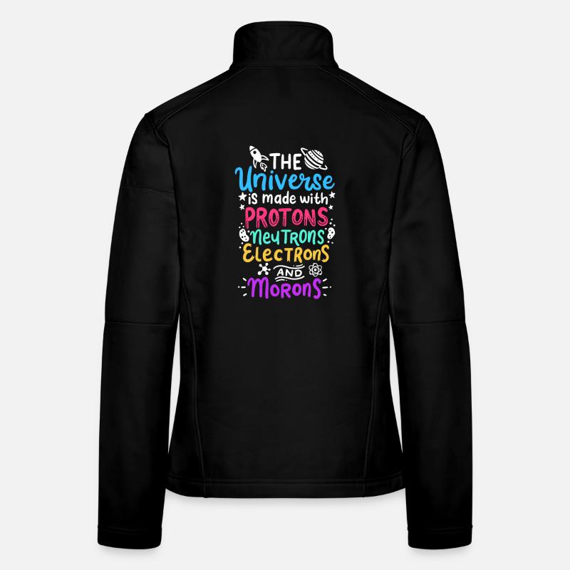 Science chimie physique Veste en tissu softshell Femme