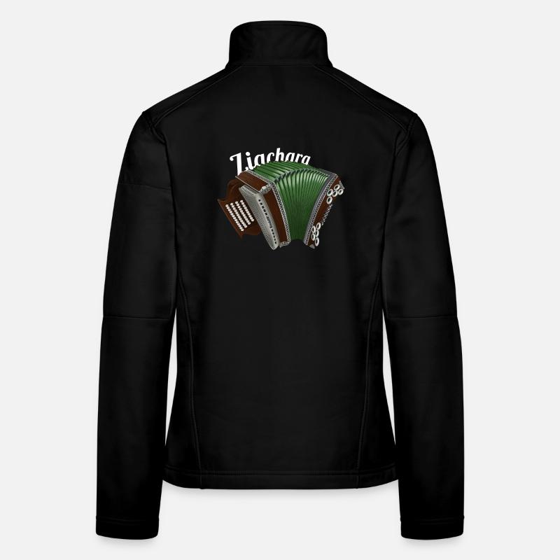 Ziachara // hell | ZiachON! - Frauen Softshelljacke - Schwarz