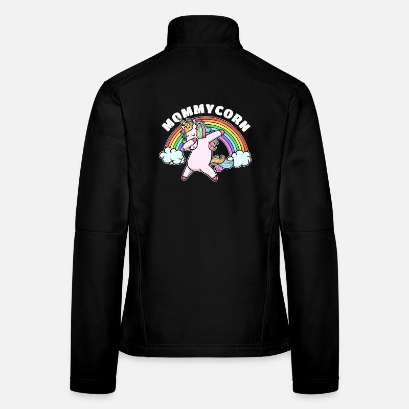 Mama Einhorn Alles Gute Muttertag Beste Mutter Frauen Softshelljacke
