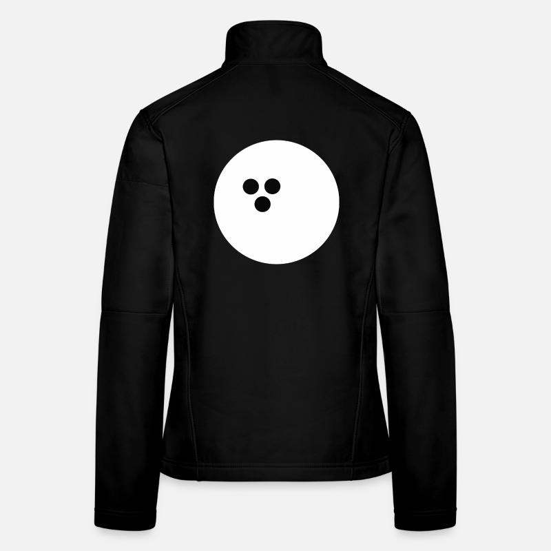 Bowling Ball, Bowling Women's Softshell Jacket