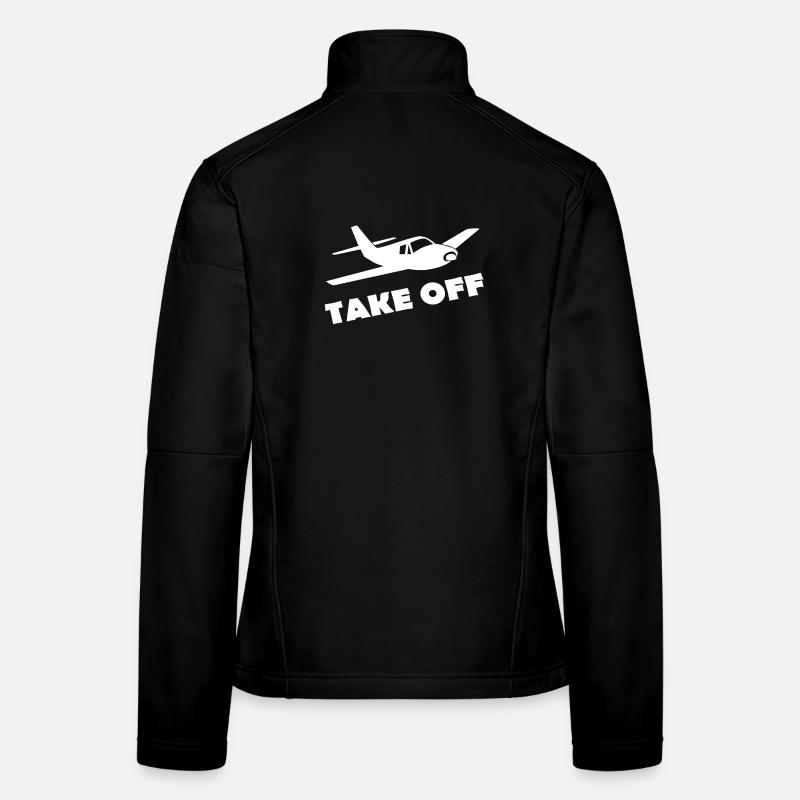 TAKE OFF Veste en tissu softshell Femme