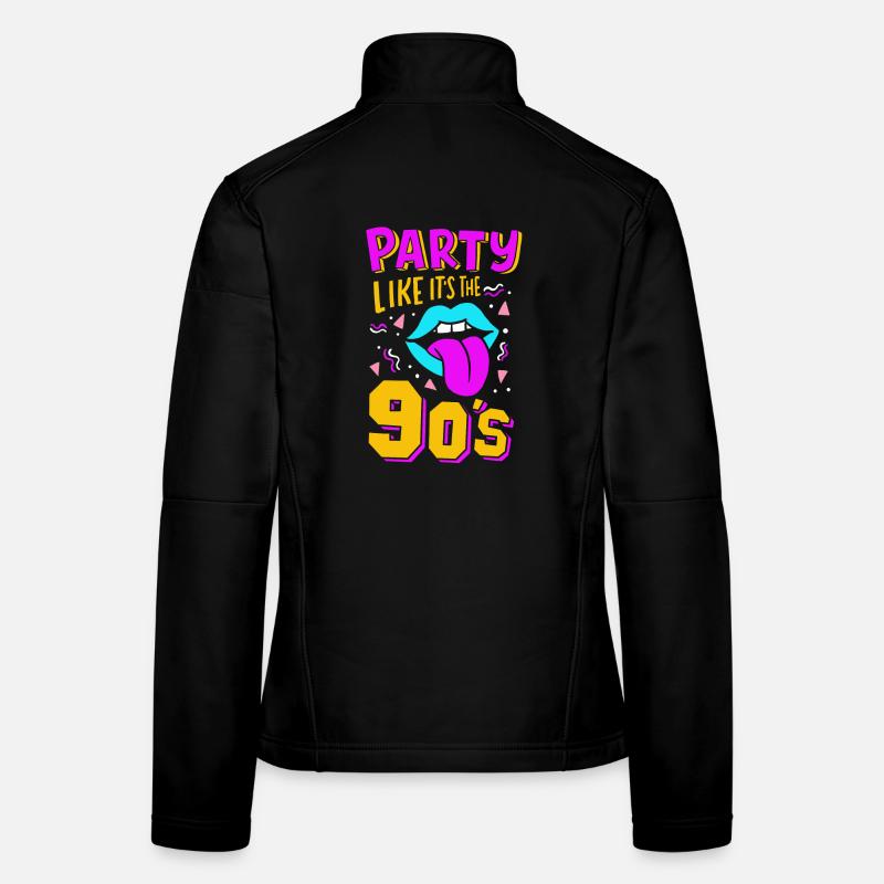 90s Party Women's Softshell Jacket
