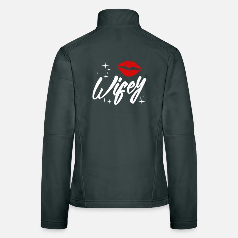 Partnerlook | Ehemann Ehefrau Ehe Heirat Hochzeit Frauen Softshelljacke