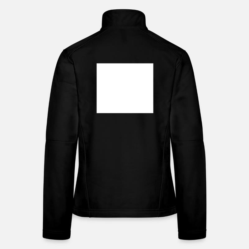 weißer Hintergrund Textur Vorlage personalisieren Frauen Softshelljacke