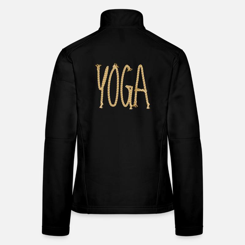 Yoga Scripture Women's Softshell Jacket