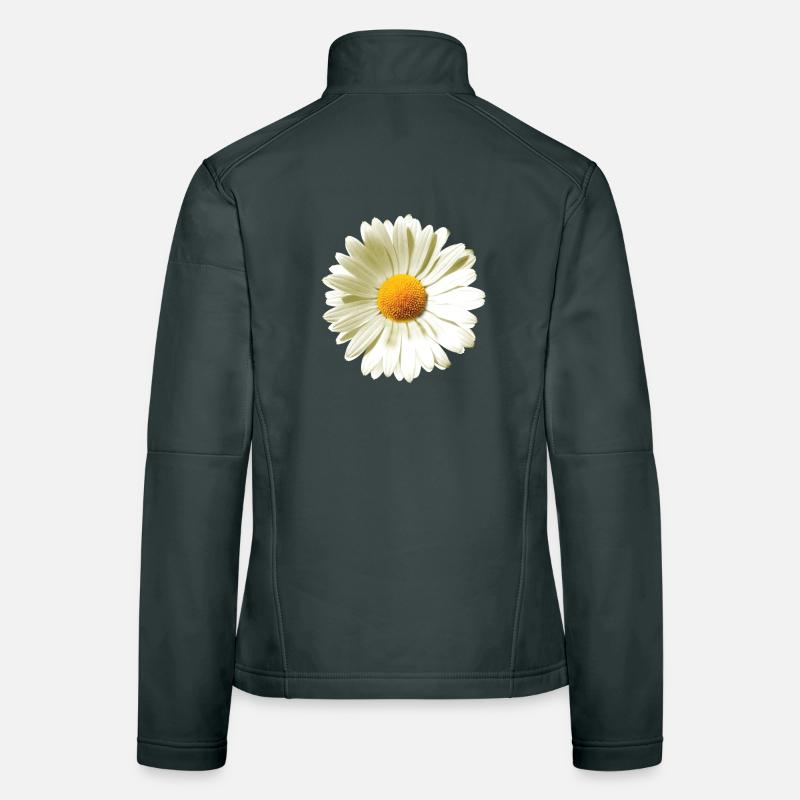 Gänseblümchen | Daisy flower power Frauen Softshelljacke