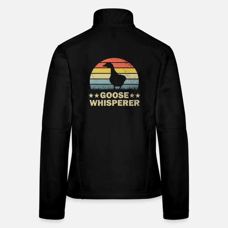 Gans Gänse Frauen Softshelljacke