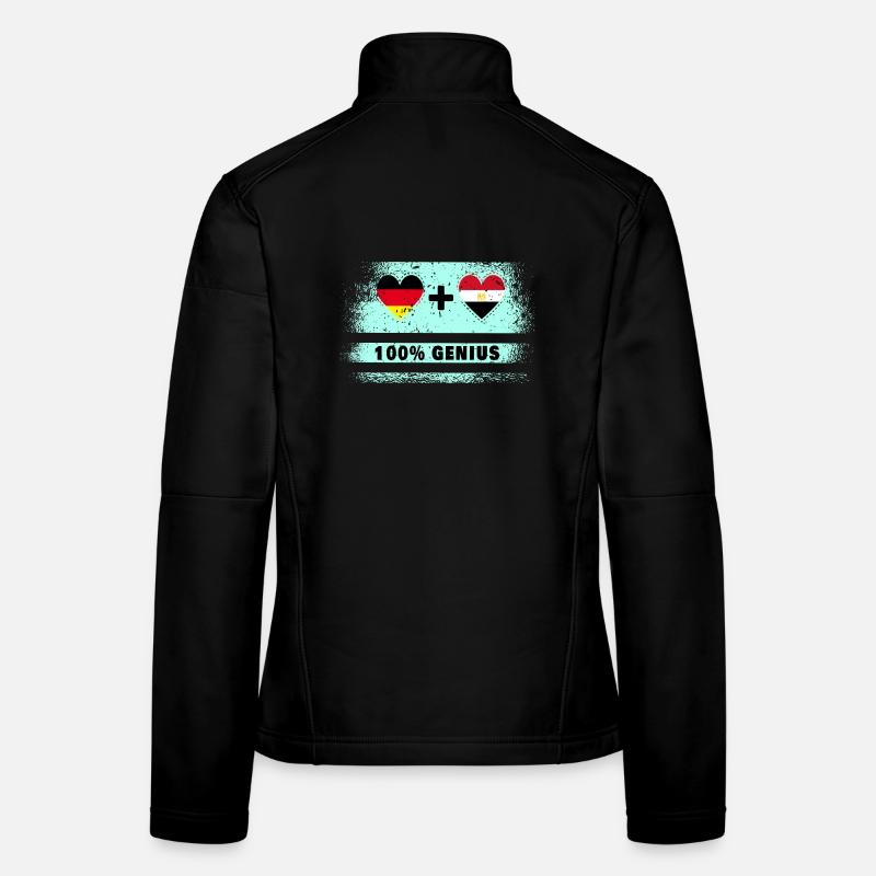 Germany and Egypt 100% awesome / gift Women's Softshell Jacket