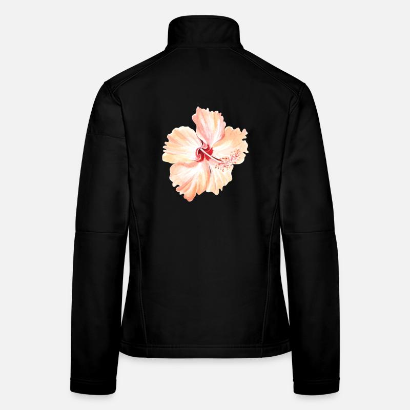 Blume Frauen Softshelljacke