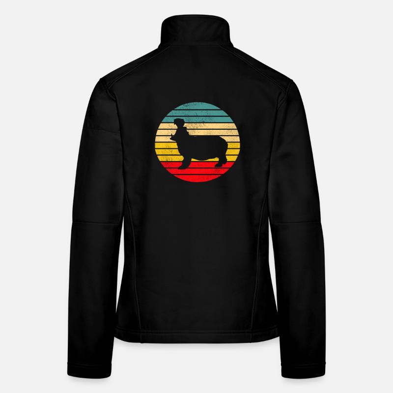 Nilpferd Flusspferd Hippo Frauen Softshelljacke