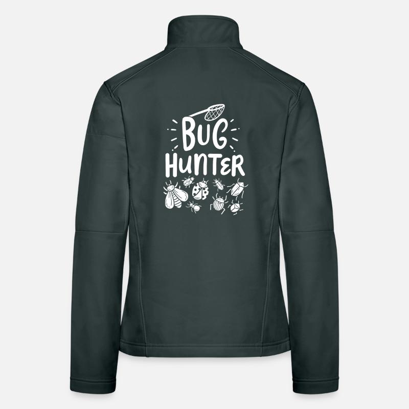 Insectes Entomologiste Veste en tissu softshell Femme