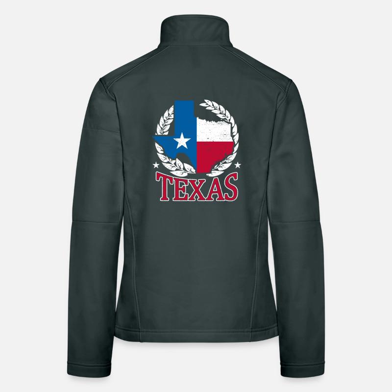 Texas Laurel State Pride Women's Softshell Jacket