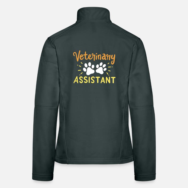 Veterinary Assistant Vet Tech Women's Softshell Jacket