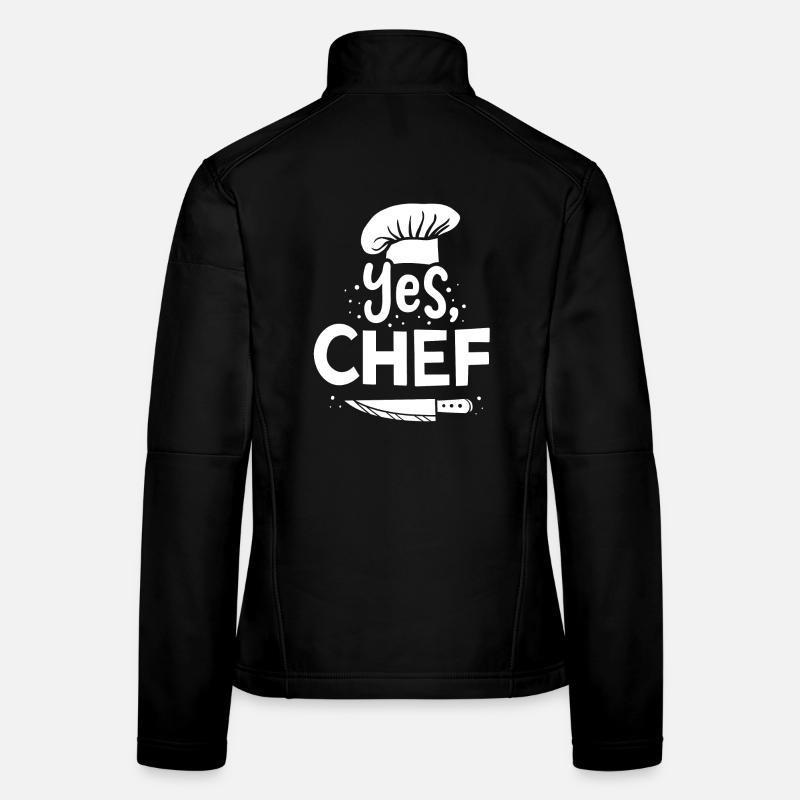 Koch Kochen Chefkoch Frauen Softshelljacke