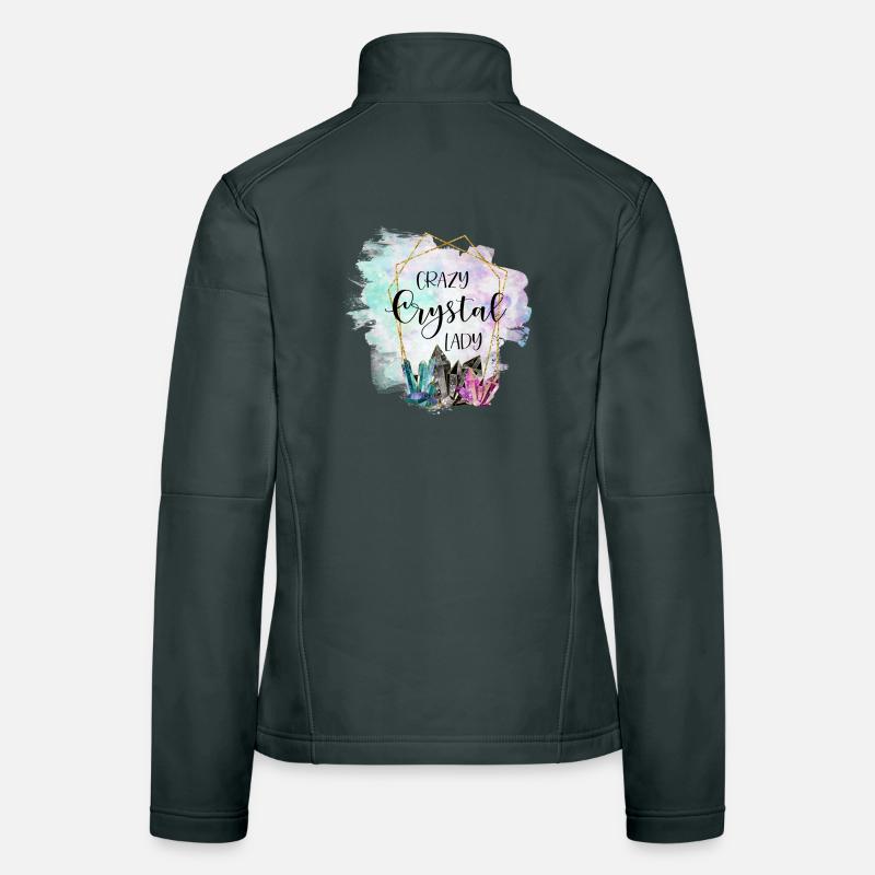 Crystal Crystal Lady Naturopath Gift Women's Softshell Jacket