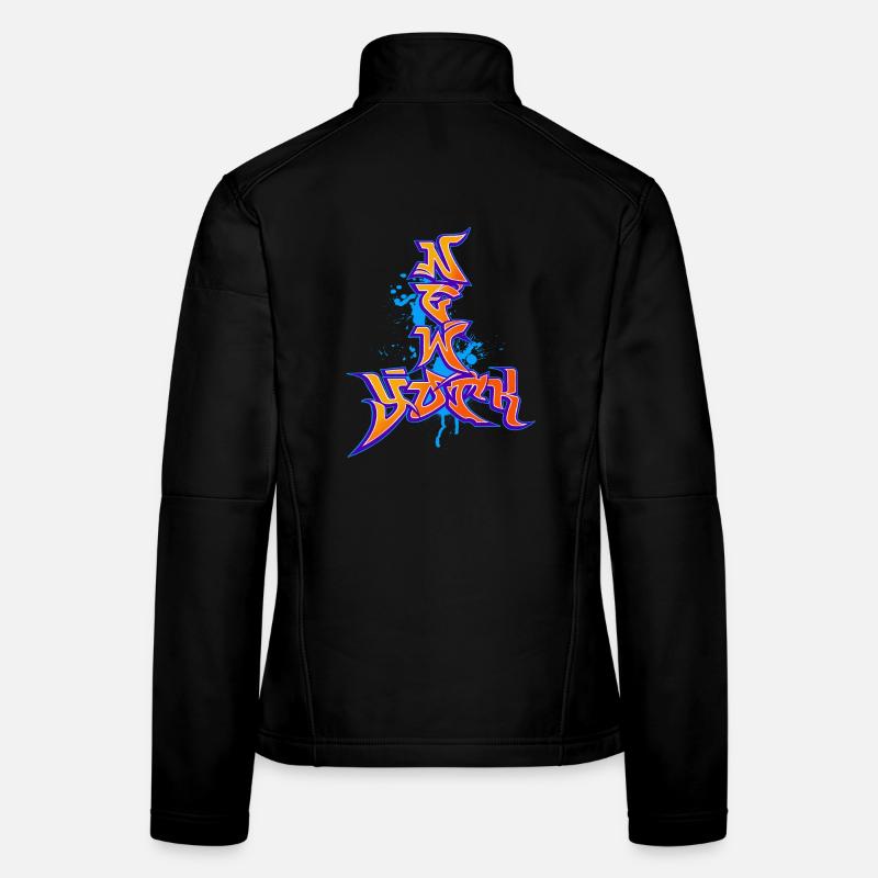 New York graffiti Women's Softshell Jacket
