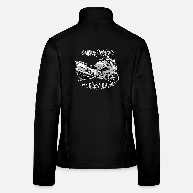 0964 live 2 ride ride 2 live Veste en tissu softshell Femme