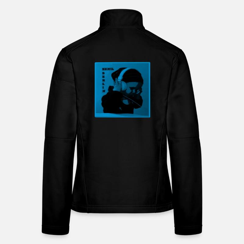 DJ Musik Kopfhörer V.2 Frauen Softshelljacke
