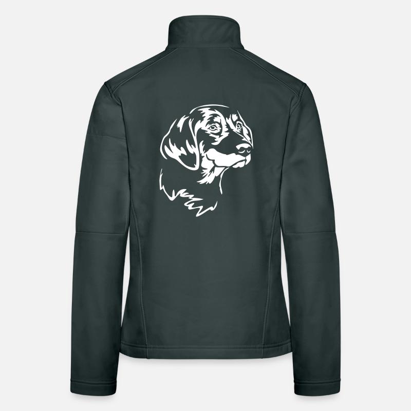 Slovensky Kopov head "Black Edition" Women's Softshell Jacket
