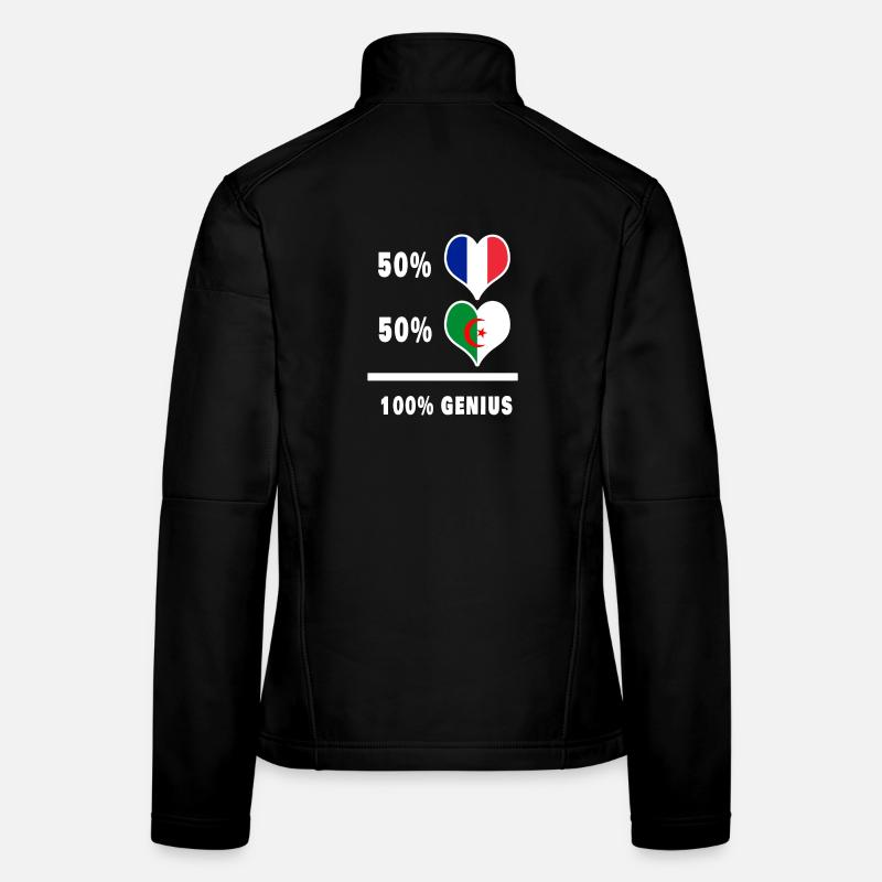 France and Algeria 100% awesome / gift Women's Softshell Jacket