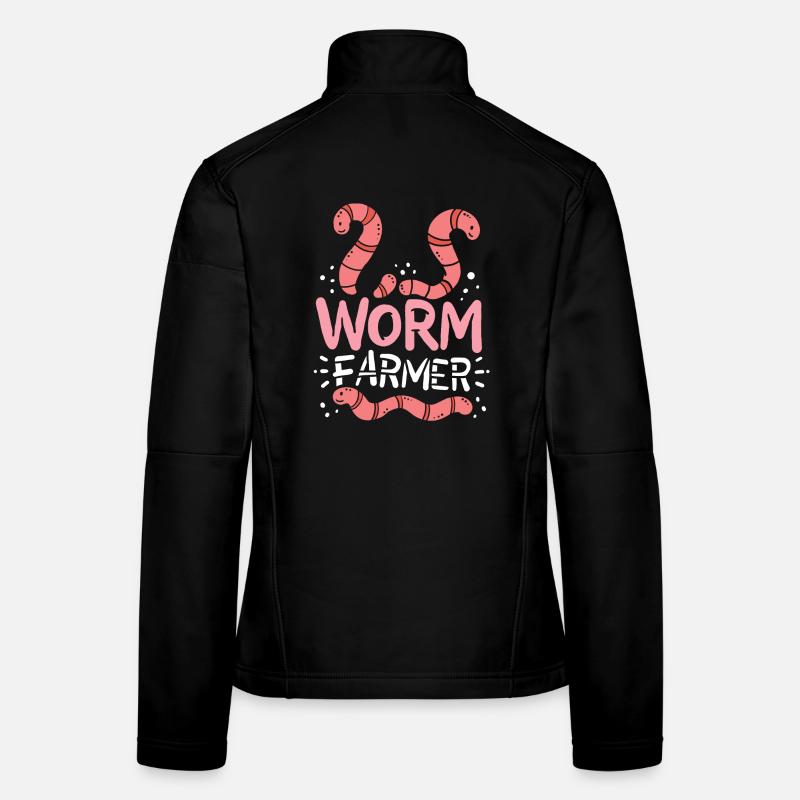 Worm maker worms Women's Softshell Jacket