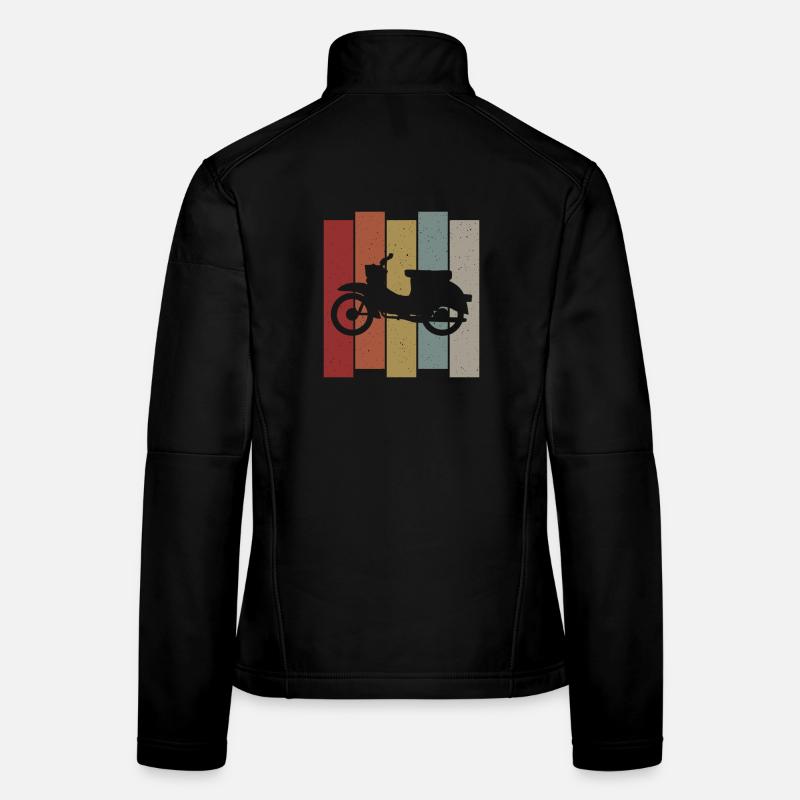 Retro Simson Schwalbe KR50 KR51 DDR Ossi Geschenk Frauen Softshelljacke