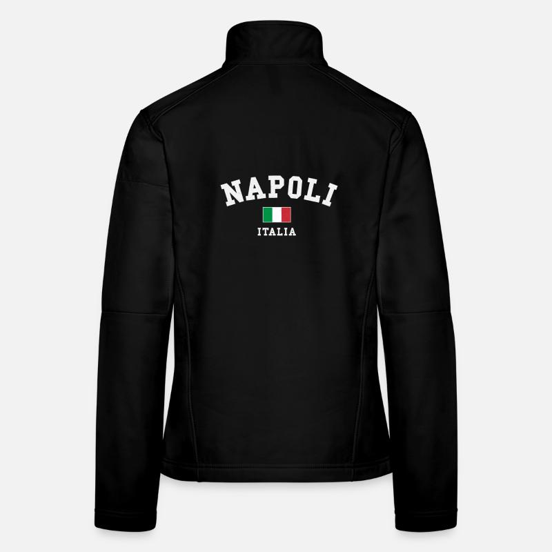 Napoli Italien - Frauen Softshelljacke - Schwarz