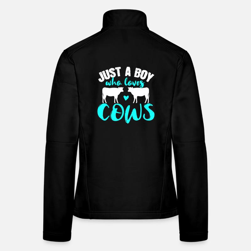 Cow Cows Women's Softshell Jacket