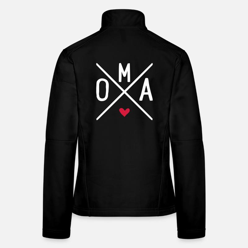Oma Frauen Softshelljacke