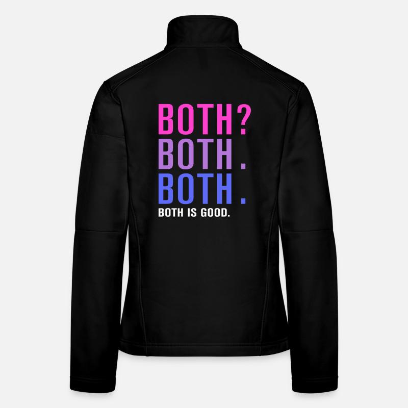 Both Is Good Pride Women's Softshell Jacket