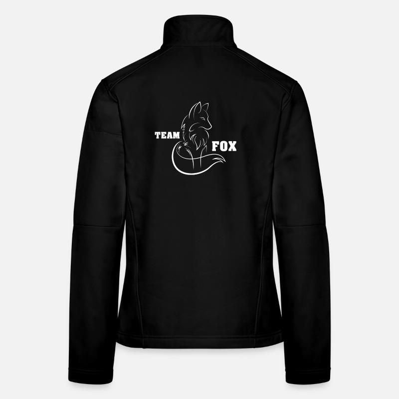 team fox fuchs symbol geschenk idee idea gift Frauen Softshelljacke