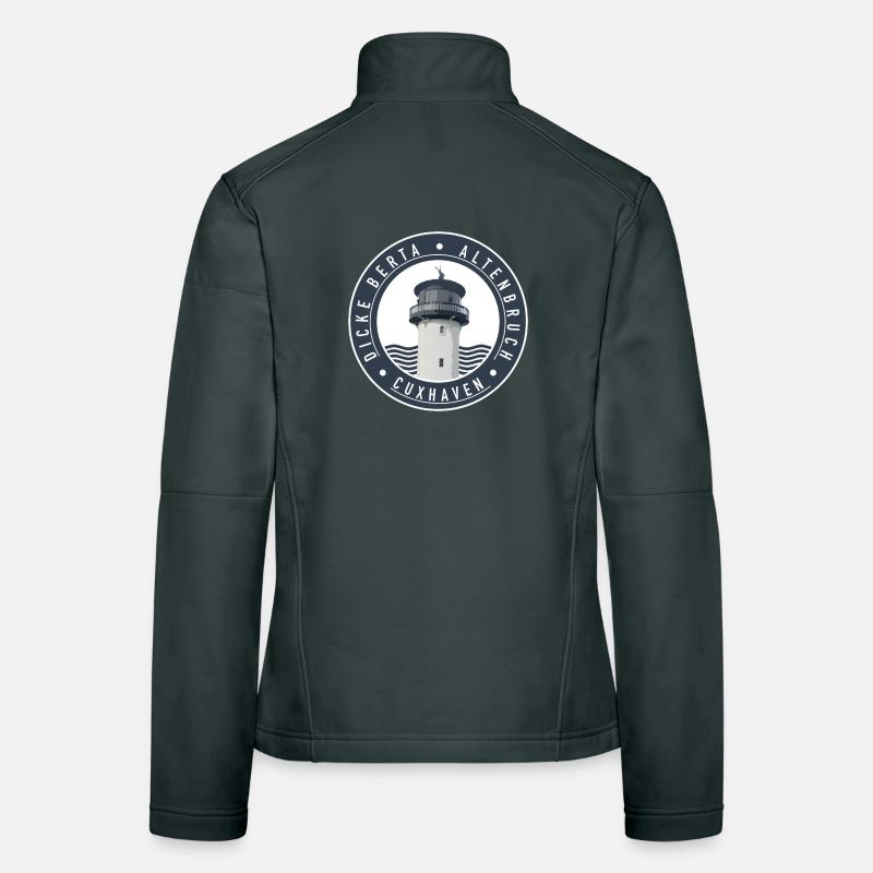 Leuchtturm Dicke Berta - Altenbruch (Cuxhaven) Frauen Softshelljacke