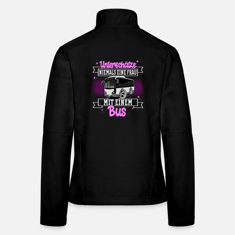 Busfahrerin Frauen Softshelljacke