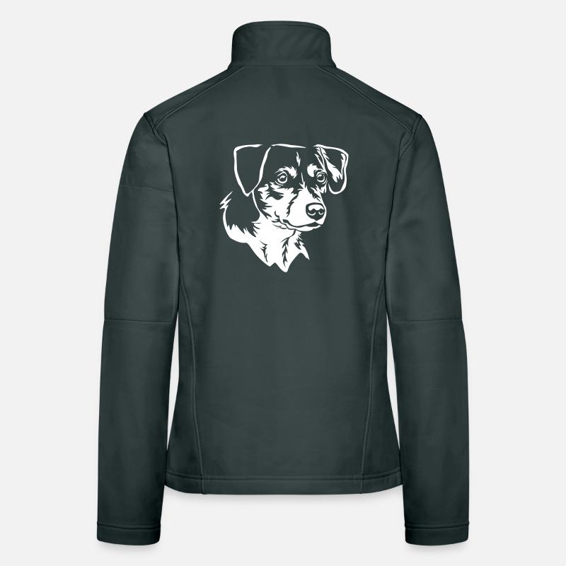 Dansk Svensk Gaardhond Head "Black Edition" Women's Softshell Jacket
