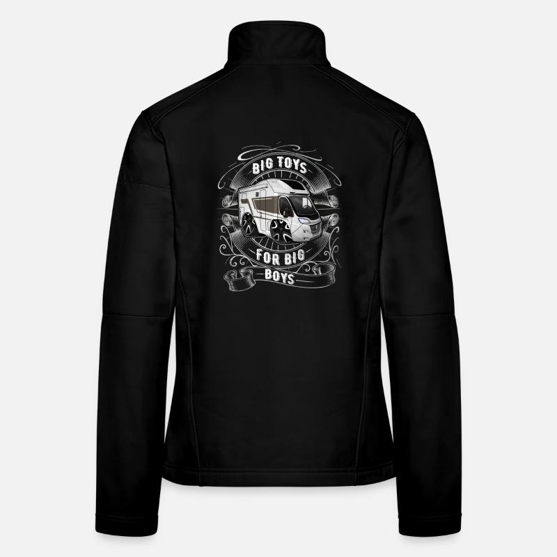 Wohnmobil Camping Campen Frauen Softshelljacke