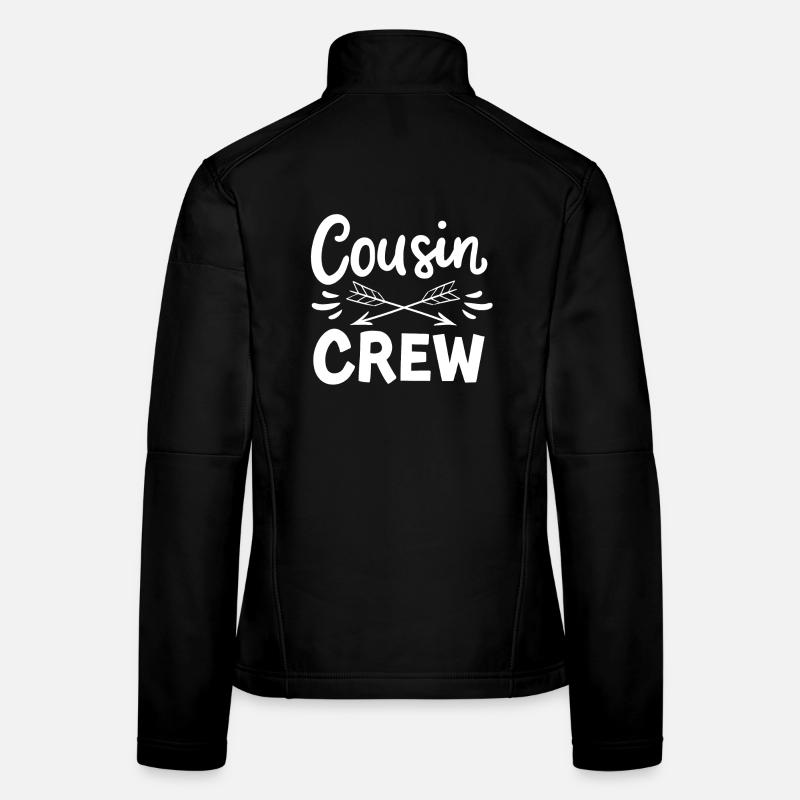 Équipage de cousin Veste en tissu softshell Femme