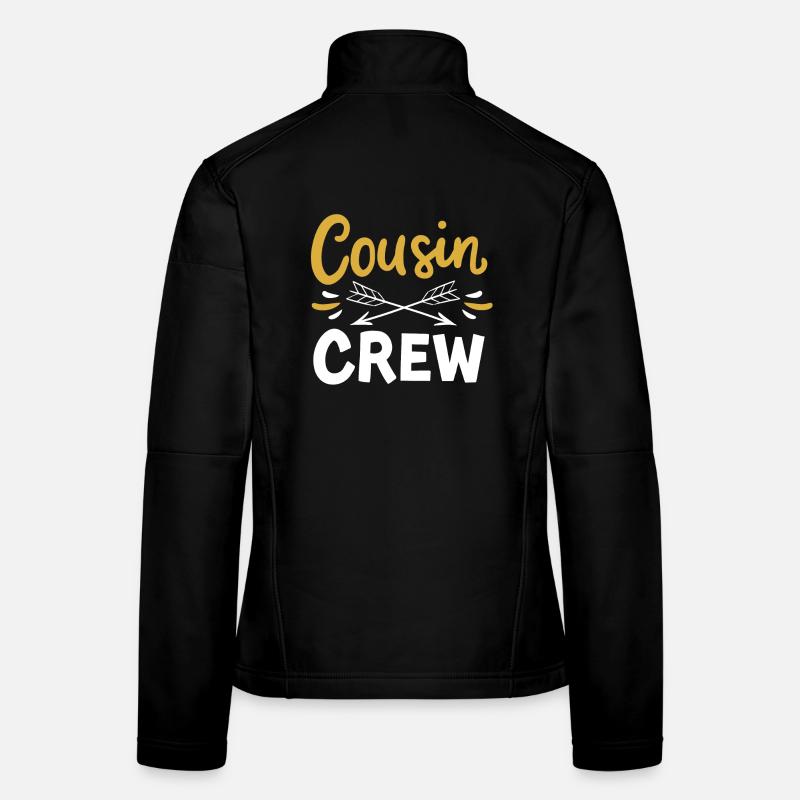 Équipage de cousin Veste en tissu softshell Femme