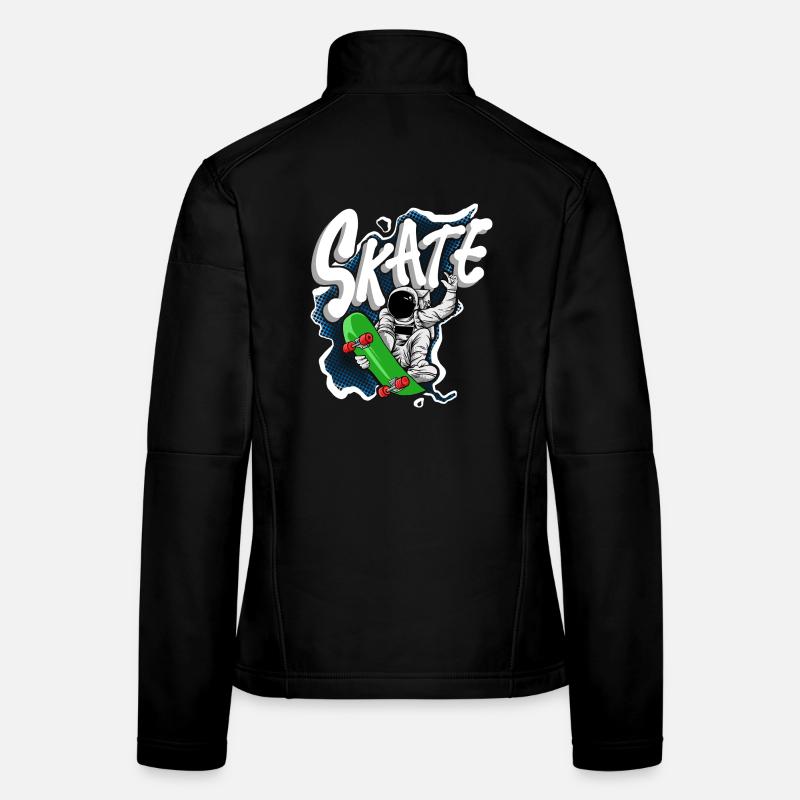 Skate Astronaut Frauen Softshelljacke