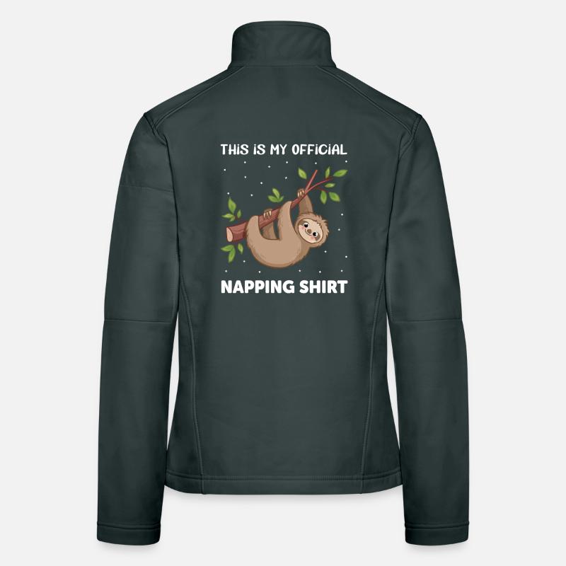 Faultier Schlafanzug Frauen Softshelljacke