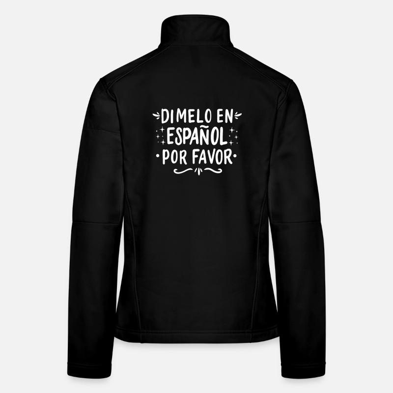 Spanish Spanish Teacher Language - Women's Softshell Jacket - black