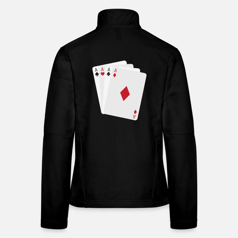 Quatre As Minimalistes Frauen Softshelljacke