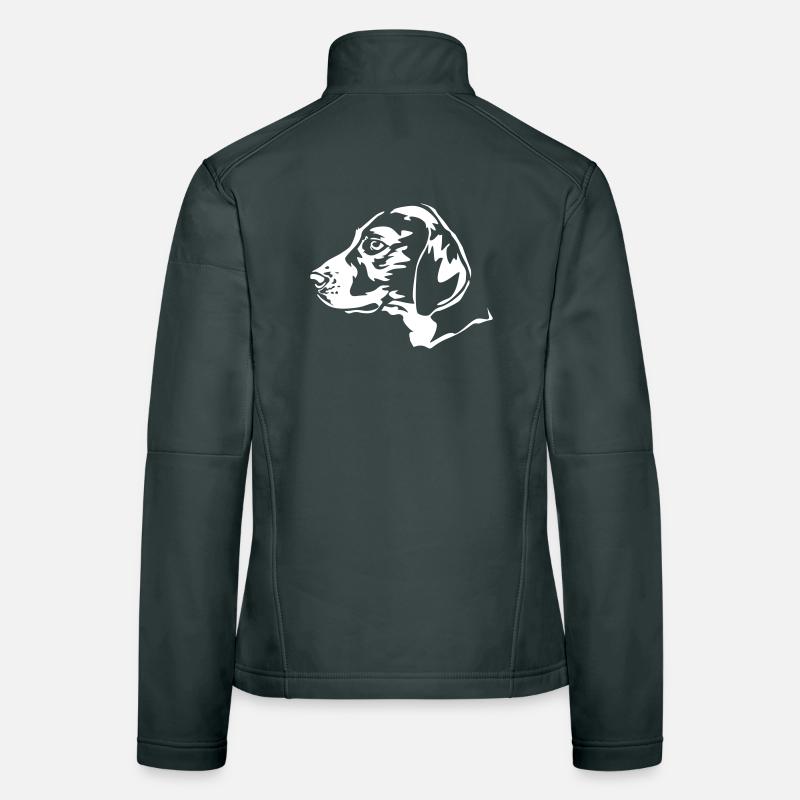 Hamiltonstövare Tête « Black Edition » Veste en tissu softshell Femme