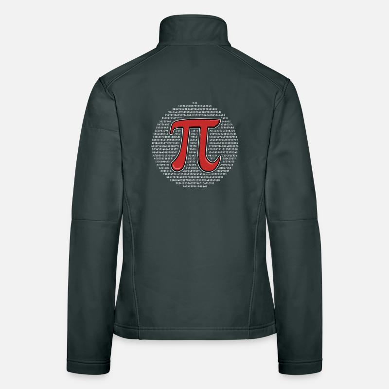 Pi Tag Pi Mathe Frauen Softshelljacke