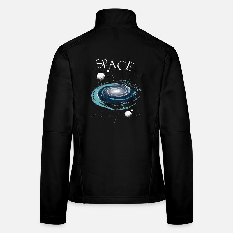 Space Weltraum Women's Softshell Jacket