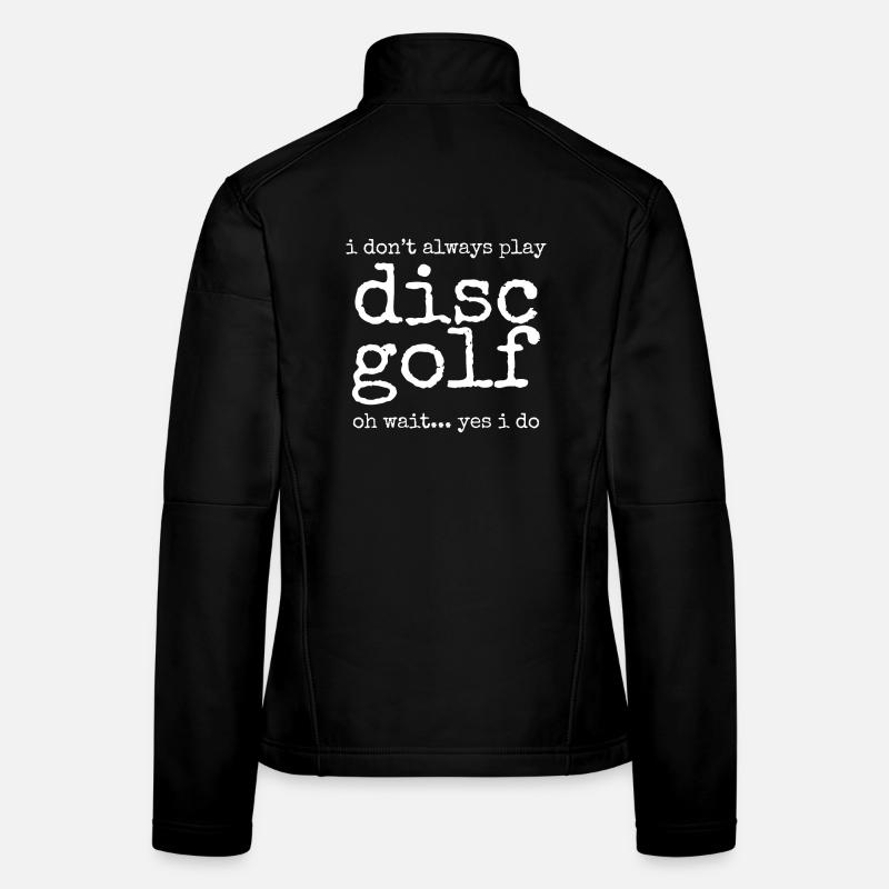 Disc Golf Disc Golfeur Disc Golfeur Veste en tissu softshell Femme
