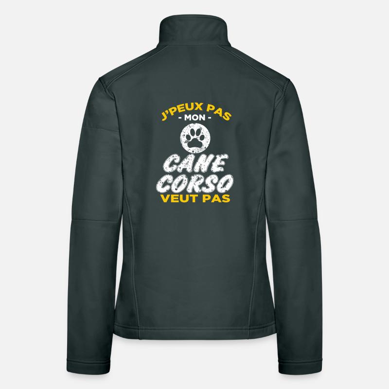 Cane Corso Veste en tissu softshell Femme