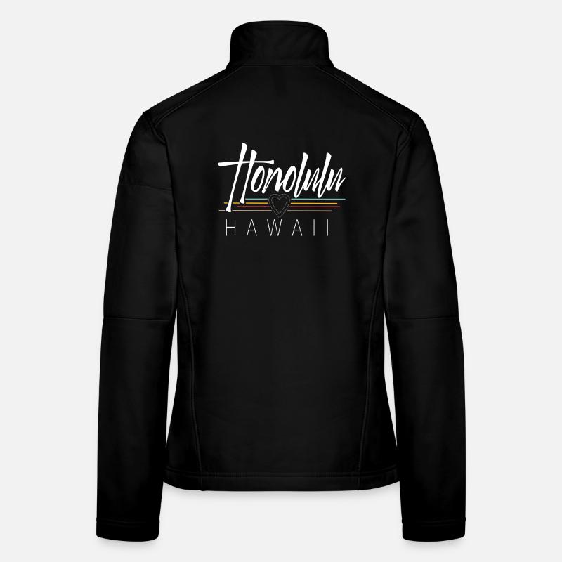 Honolulu Hawaii Women's Softshell Jacket