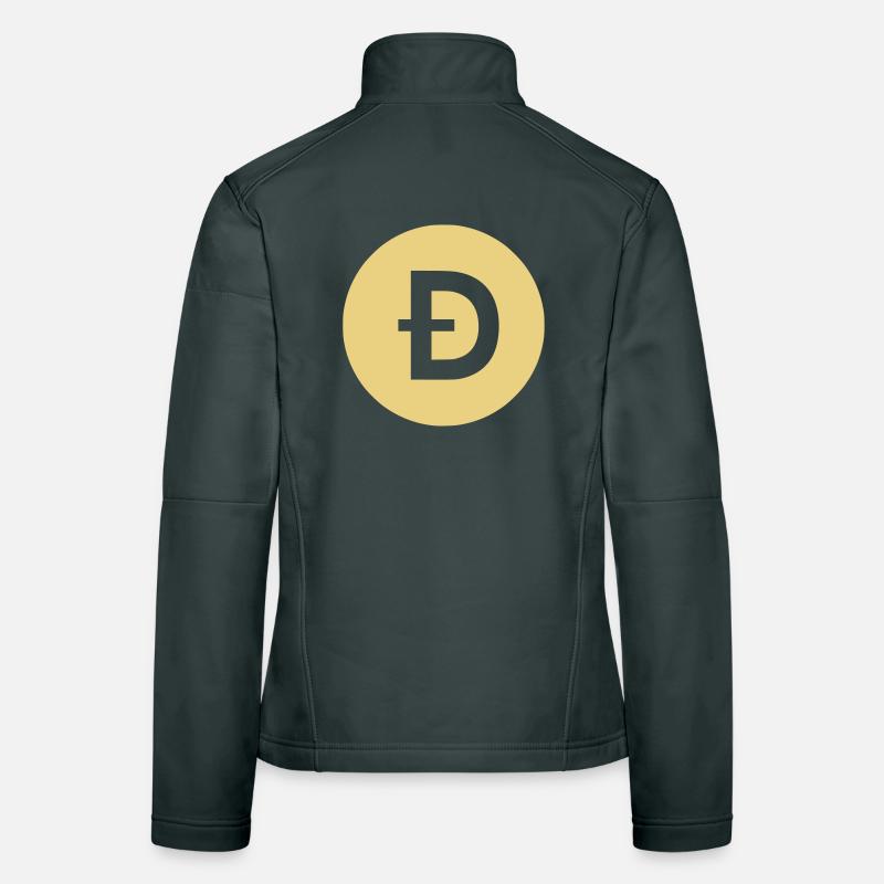 DOGE-Logo Frauen Softshelljacke