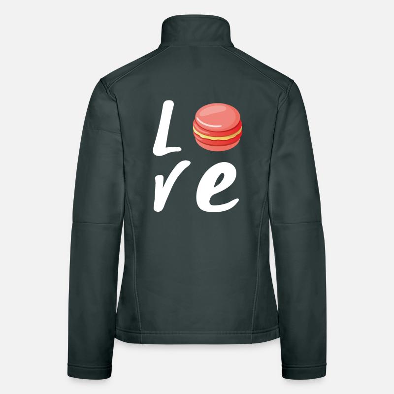 Love Macaron strawberry - Kitchen Gift Women's Softshell Jacket