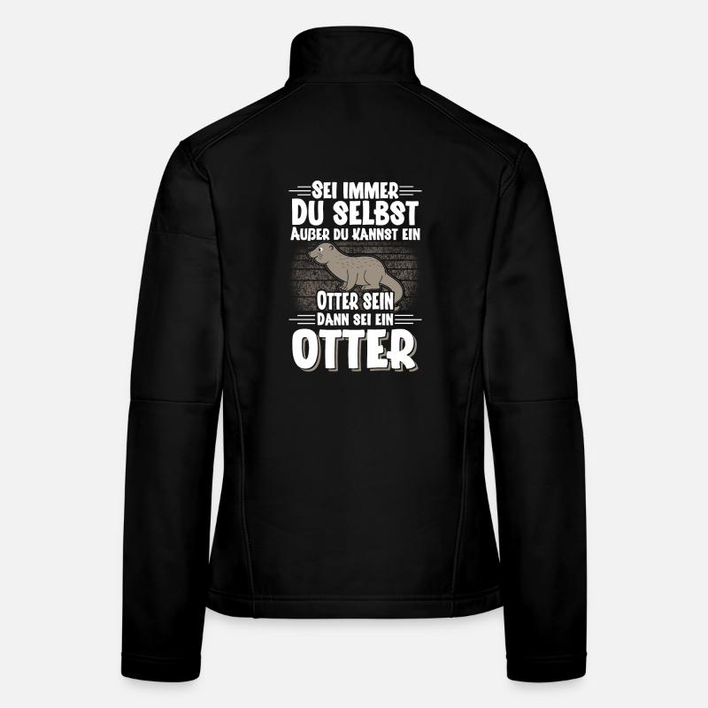 Otter - Frauen Softshelljacke - Schwarz